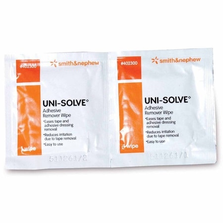 Unisolve Adhesive Remover Wipe, 50PK 402300